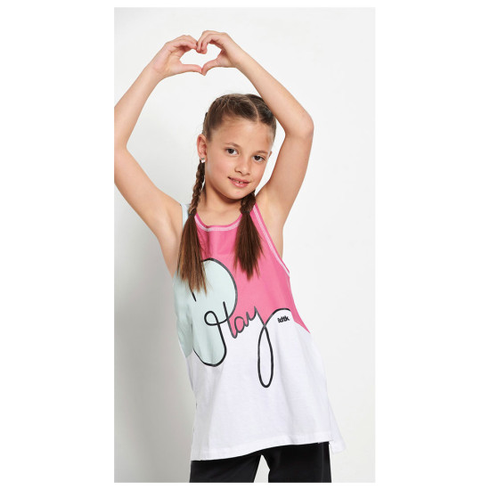 Bodytalk Παιδική αμάνικη μπλούζα BDTKG Long SLVLS Top Asymmetrical Bodytalk Παιδική αμάνικη μπλούζα BDTKG Long SLVLS Top Asymmetrical